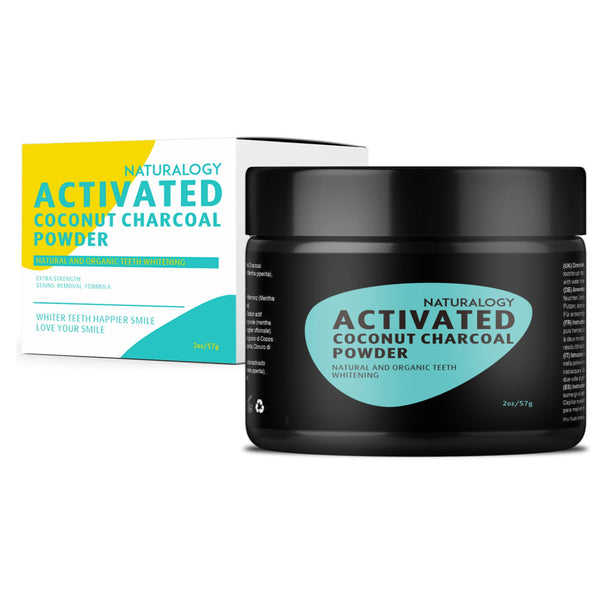 Activated Charcoal Teeth Whitening Powder Organic, Vegan