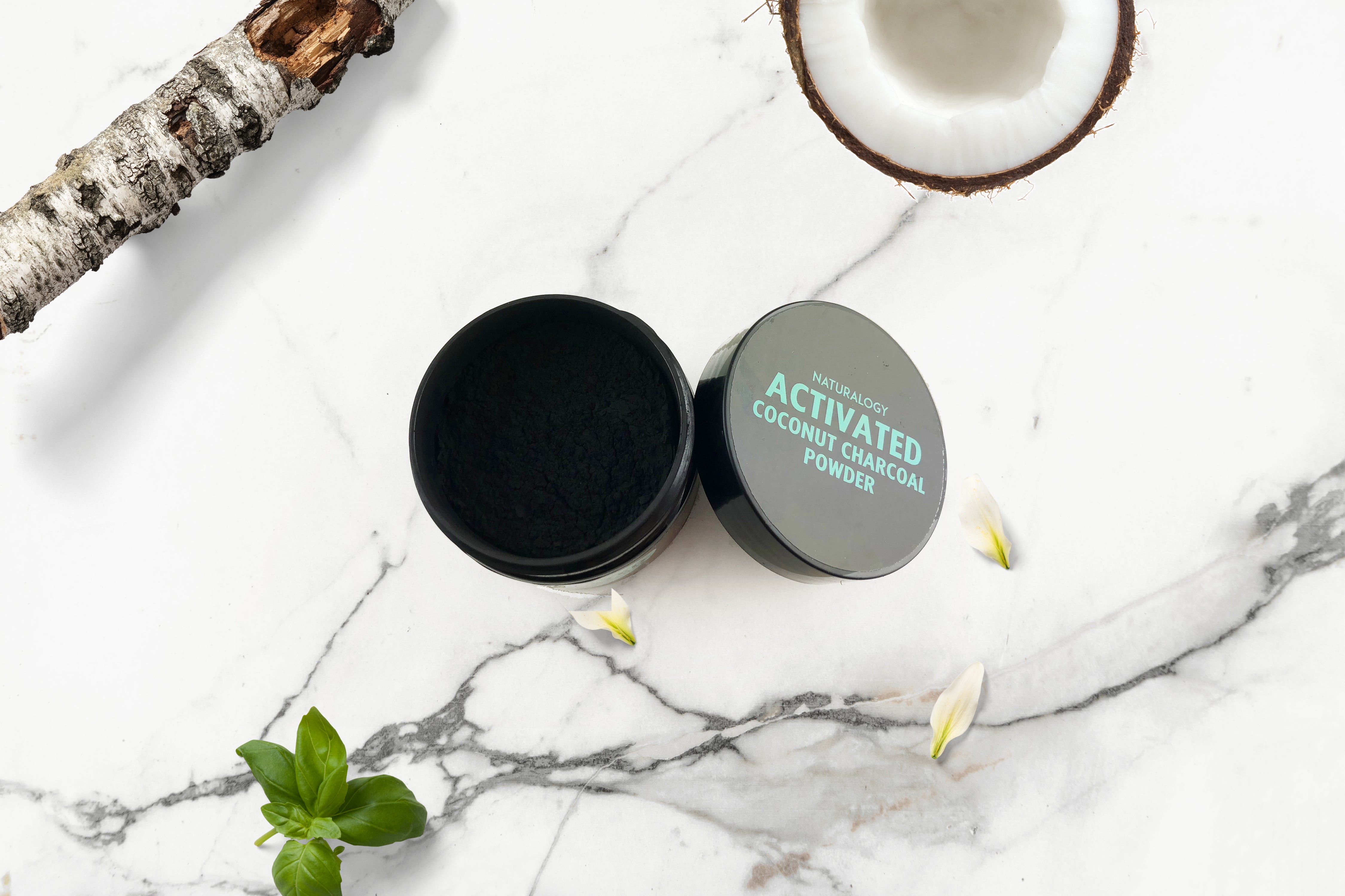 Activated Charcoal Teeth Whitening Powder Organic, Vegan